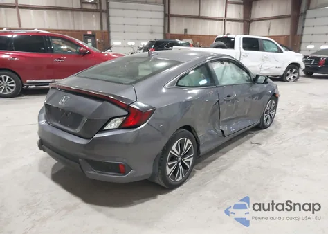 2017 Honda Civic Ex-T из США, поврежденный, VIN 2HGFC3B35HH358178